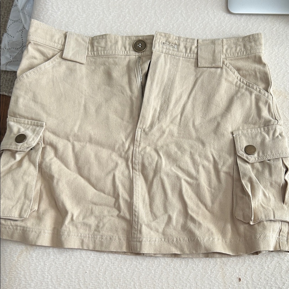 Princess Polly Tan Mini Skirt